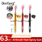 Dual Action 0.3mm Airbrush Gravity Feed Paint Spray Gun Cake Decorating Nail Nart Manicure Model Car PaintArt Paint Tattoo Tool