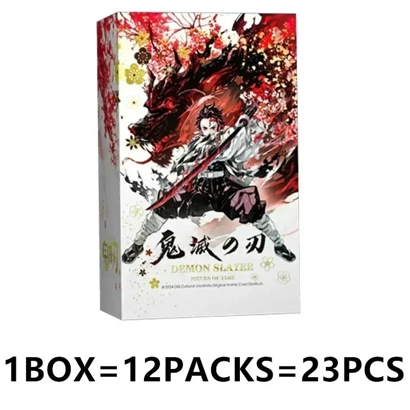 Genuine Demon Slayer Vol.6 Journey Trading Collection Card Treasured Blind Bags Animation Card Children's Toys Holiday Gifts