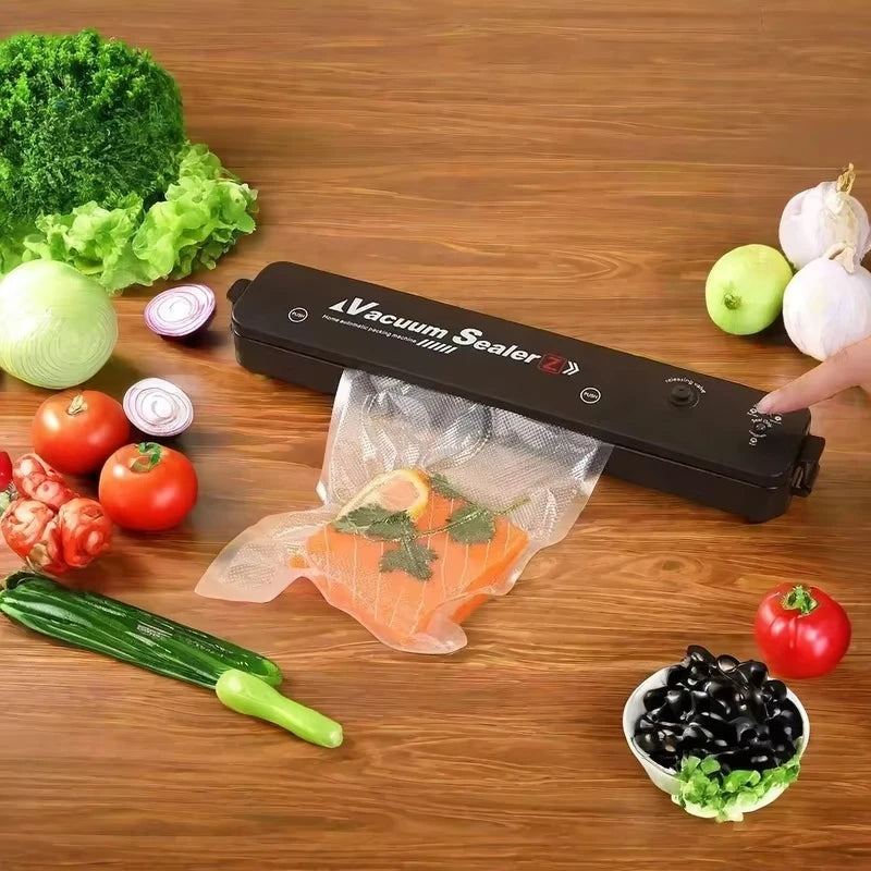 Food Vacuum Sealer Fresh Storage Plastic Packaging Sealer Household Vacuum Sealers Bag Sealer Machine 220V/110V
