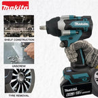 Makita Brushless DTW700 Electric Impact Wrench Cordless Electric Wrench 1/2 inch for Makita 18V Battery Screwdriver Power Tools