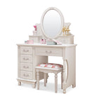 Vanity Stool Dressing Table Essentials Luxury Kawaii White Dressing Table Storage Organizer Mesa Maquillaje Home Furniture