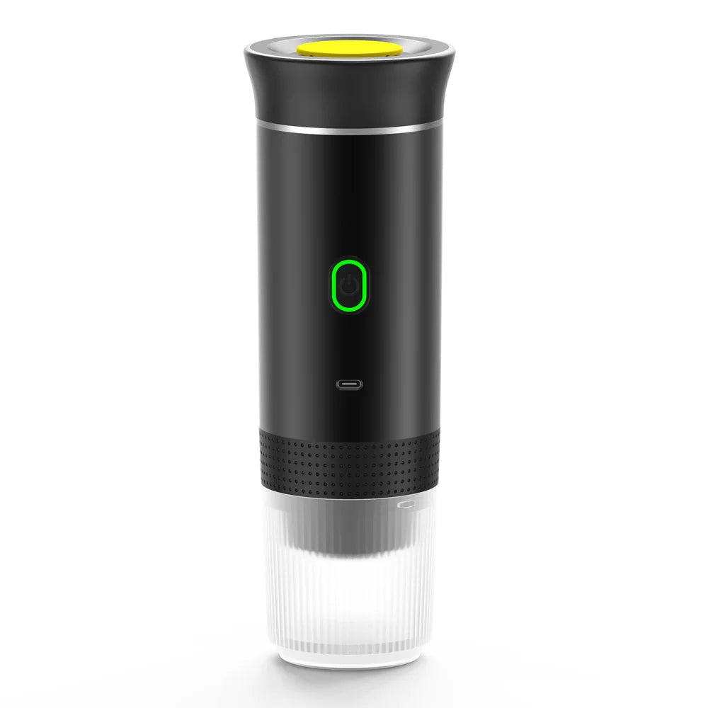 3 in 1 Wireless Electric Portable Espresso Coffee Machine for Car Home Camping Travel Coffee Maker Compatible with Capsule Powde