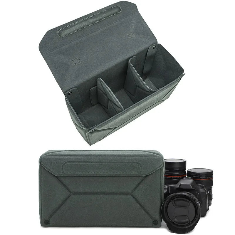 Multi-purpose camera inner bag, mirrorless camera protective case, DSLR inner bag, portable lens photography camera bag
