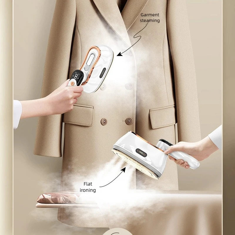 1200W handheld steam hanging iron four speed adjustment folding handle