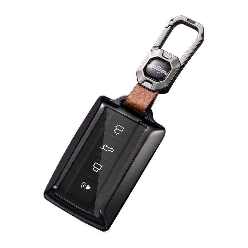 Zinc Alloy Car Key Case for Great Wall GWM WEY TANK 300 500 Tank300 Tank500 Remote Cover Bag Shell Keychain Holder Accessories