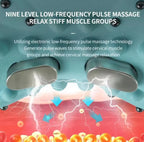 Electric Cervical Massager Neck Shoulder Stretcher Relaxer Chiropractic Traction Device Massage Pillow for Cervical Spine Correc