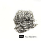 500g Stainless Steel Polished Beads Tumbling Media Pins Burnishing Media ,Rough Polishing  Precision Steel Balls solid Ball