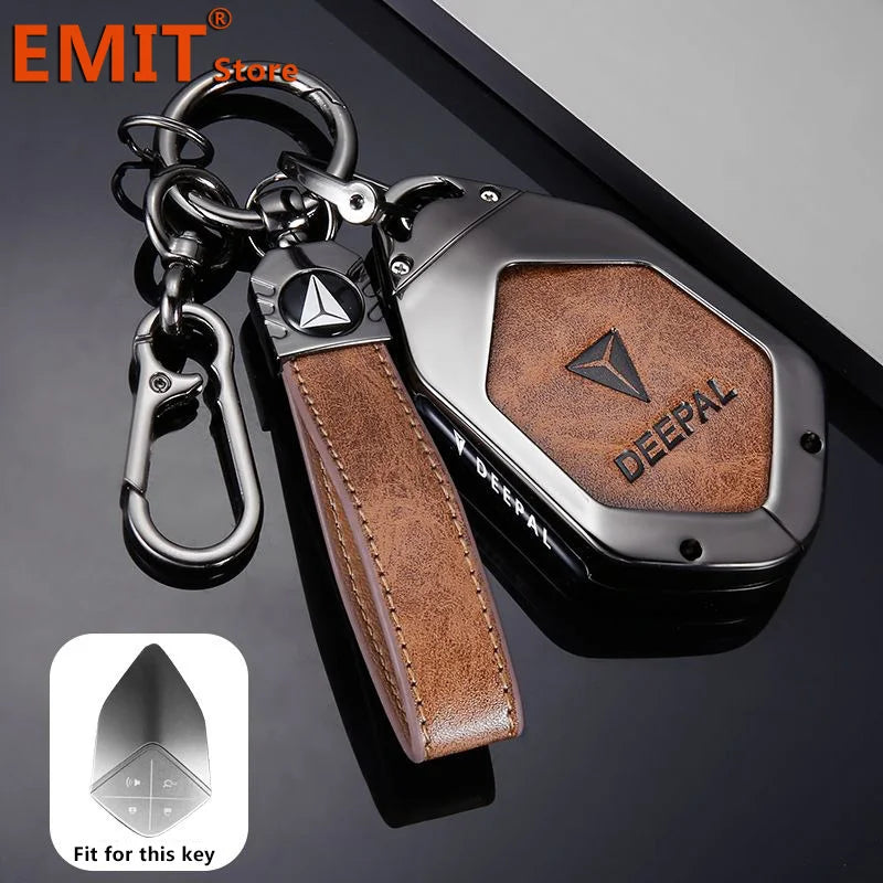 Key Case for DEEPAL SL03 S09 S07 G318 S05 L07 Shenlan Car-Styling Remote Protection Cover Shell Keychain Fob Car Accessories
