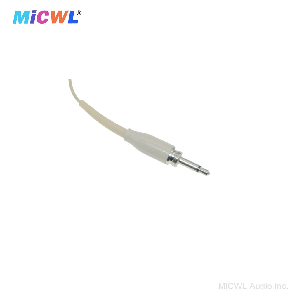 TL48 Very Very Mini Clip-On Lavalier Microphone For Sennheiser Shure MiPro AKG TA4F TA3F Dual Ear Hanging HeadMic 3.5mm TA4F