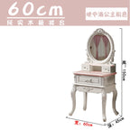 Indoor furniture Dresser Small 40/45/50/60cm Home Girls Bedroom Mini Narrow European Princess Powder Makeup Table