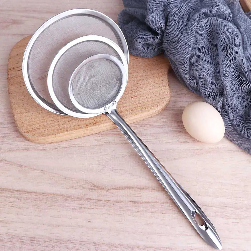 Stainless Steel Practical Kitchen Kitchen Gadget Baking Cooking Tool Filter Spoon Strainer Oil Skimmer Colander