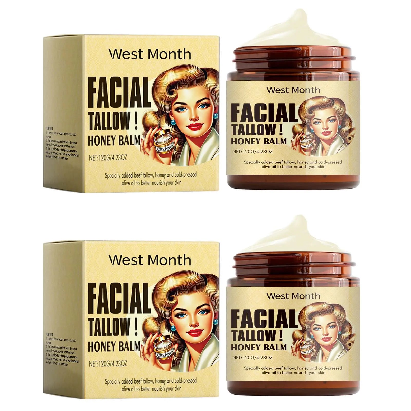 Beef Tallow Face Cream