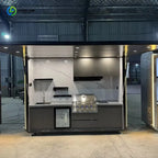 Customized Modern Stainless Steel Outdoor BBQ Kitchen for House
