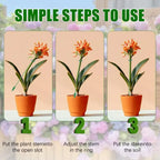 5/10PCS Plant Supports Stand Butterflies Orchid Flower Potted Fixing Rods Reusable Vegetable Protection Fixing Tool Gardening Su