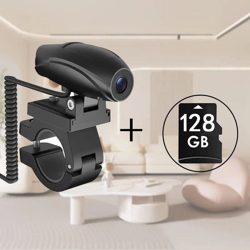 1080P motorcycle recorder, electric vehicle waterproof and anti-shake mobile phone internet app, high-definition riding video re