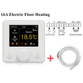 Smart Floor Heating Thermostat IPS Screen Tuya WiFi Home Temperature Digital Controller of Electric/Water Gas Boiler Alexa Alice