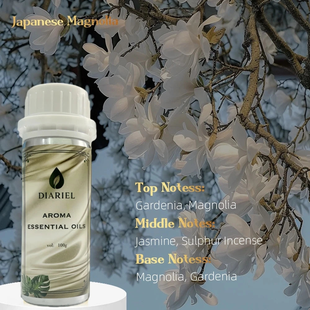 Diaurelle 100ML flower Aromatherapy For Diffuser Hotel Collection Fragrance Oil Pure Nature Plant Extract Aroma Essential Oil
