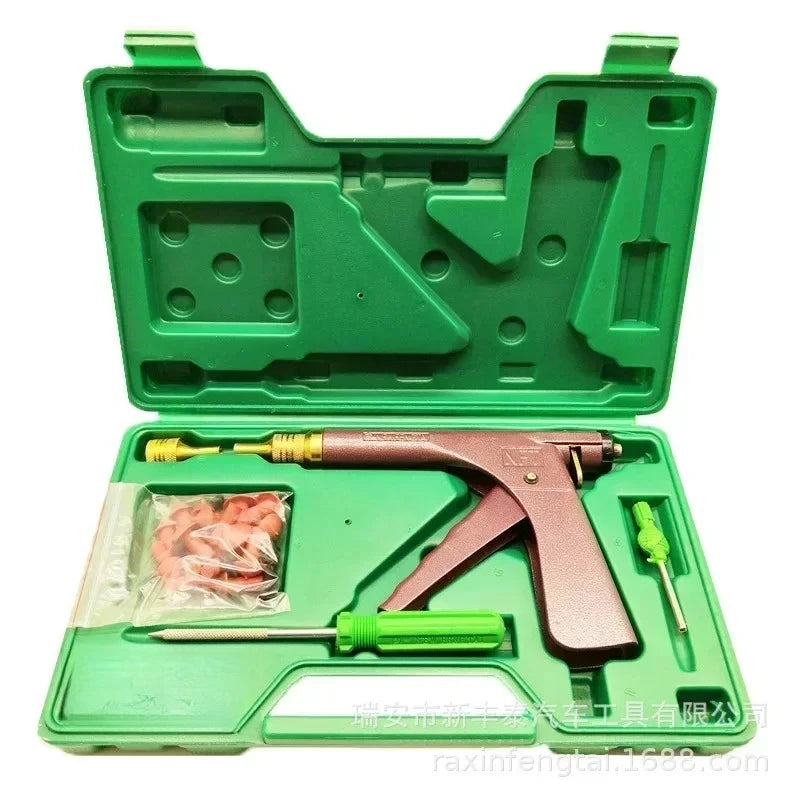 Auto Bike tubeless Tire Repair Puncture Plug Garage motorcycle Vacuum Tire Repair Car Tire Block Air Leaking kit Nail Power