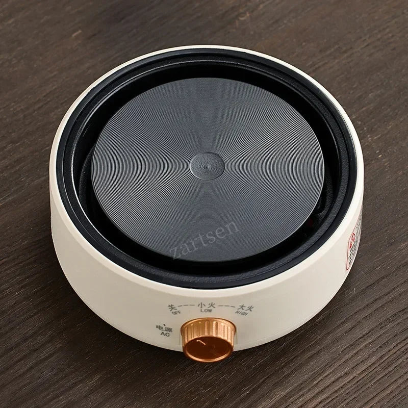 Electric ceramic stove Household tea maker Special glass teapot for small electric stove Tea surrounding stove Mini kettle 220V