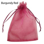 50/100Pcs Fruit Grape Protection Bags With Drawstring Garden Mesh Netting Bags Plant Cover Mesh Bag for Fruit Flower Vegetables