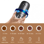 TINSOL 1800mAh Electric Coffee Bean Grinder 40 Speed External Adjustable Home Rechargeable Grinder Convenient Home Coffee Maker