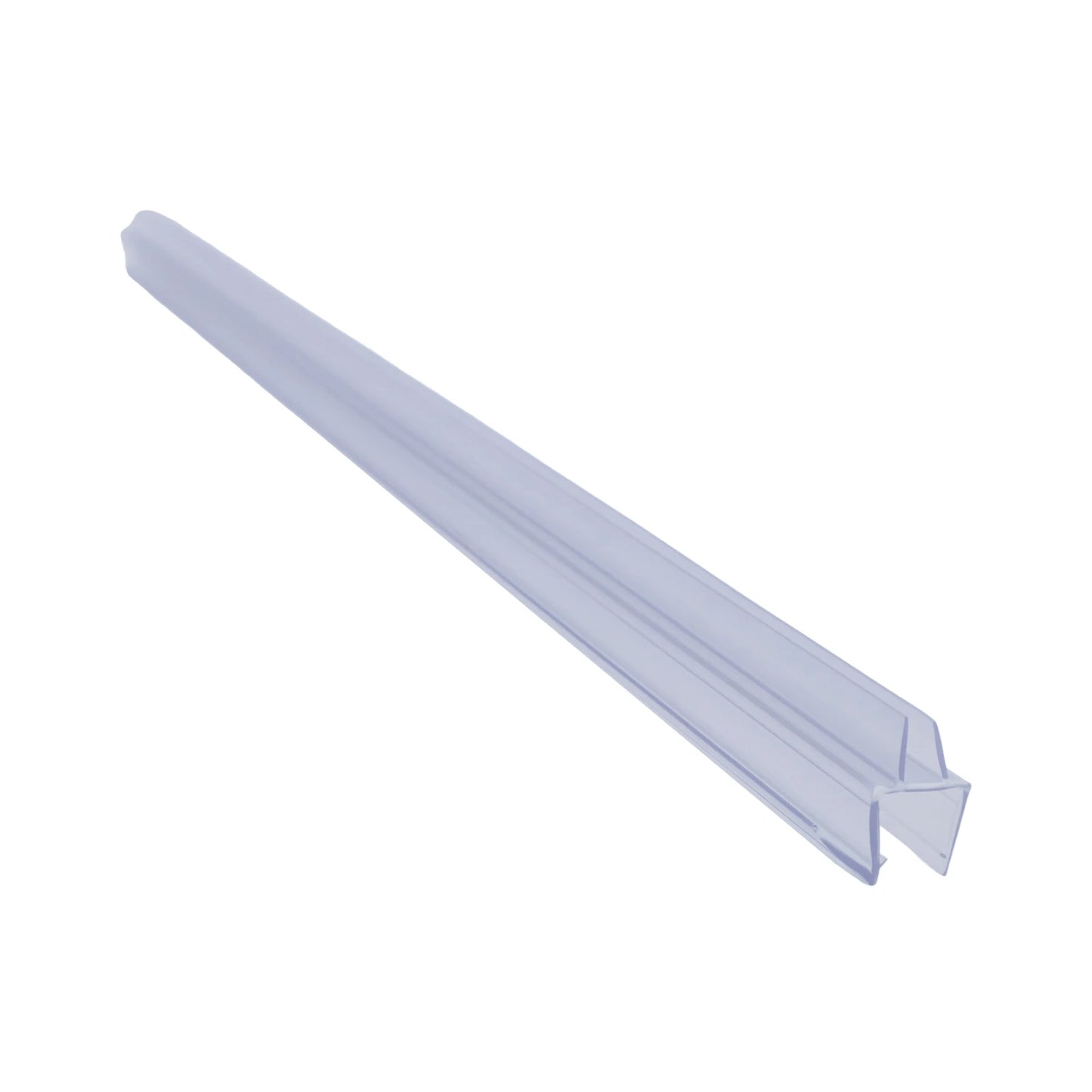 2pcs Shower Door Seal Strip 6/8/10/12mm 50cm Water Deflector Rubber Strip Transparent For Glass Door Sealing Bathroom Decoration