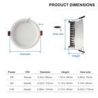 Smart Recessed LED Downlight