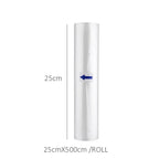 Household Food Saver Vacuum Bag Storage Bags Machine Film Sealer Vacuum Packer Saran Wrap Food Fresh Long Keeping 1 Roll