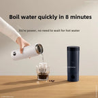 Xiaomi Mijia Portable Electric Heating Cup 2 Temperature LED Thermos 316 Stainless Steel Boiling Cup Kettle For Travel Coffee