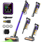 Laresar X11 550W 55000PA Suction Power Cordless Vacuum Cleaner Handheld Smart Home Dust Cup 60 Mins Runtime 3 Pcs Filte Set