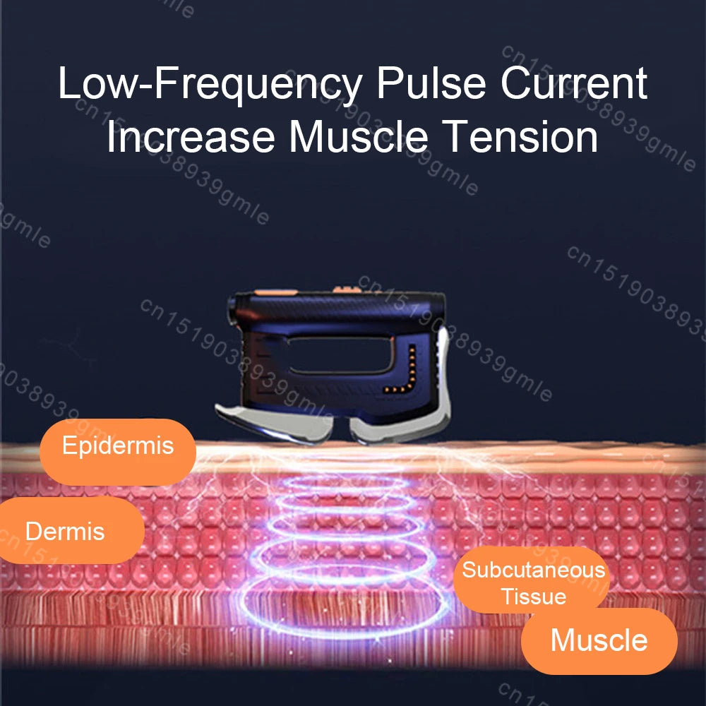 Electric Heating Guasha Scraping Fascia Massage Board Microcurrent Back Hot Compress Massager Gun Body Guasha Fascia Massage Gun