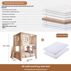 Kids Bed Kids Bedroom Furniture Children's Family Girl Beds Letto Bambini Children's Montessori Bed Wood Children's Bed