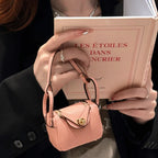 Mini Leather Fashion Bag For Airpods 4 3 2 Pro 2 Galaxy Buds 3/ 3Pro/ Buds FE 2Pro  Headphone Case Can Hold Other Small items