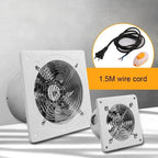 220V 4/6 Inch High Speed Exhaust Fan Household Air Ventilator Kitchen