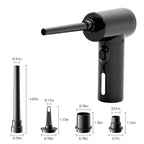 Xiaomi Youpin Wireless Air Duster 50000 RPM Dust Blowing Gun USB Compressed Air Blower Cleaning Computer Laptop Keyboard Camera