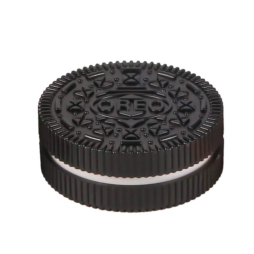 60MM Herb Grinder Plastic Cookie Biscuit  Crusher Hand Muller Cigarette Chocolate Grinder Crusher Tobacco Smoking