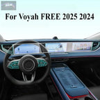 For Voyah FREE 2025 2024 Car Interior Film Transparent TPU Gear Panel GPS Navigation Center Console PPF Protection Accessories