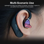 Celest T1 Ear Hook With Wyvern Black Qing Rue Earphone V5.3 Bluetooth Headphones Waterproof Headset Cable Hifi Music IEMs