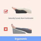 Ergonomic Bed Wedge Pillow