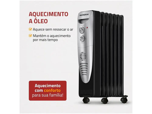 Portable Mondial A 06 Oil Heater 110V