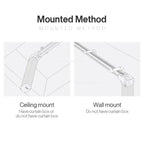 For Aqara Electric Curtain Rail Including Smart  Battery Motor B1 Track Set Automatic Curtain Remote Control System