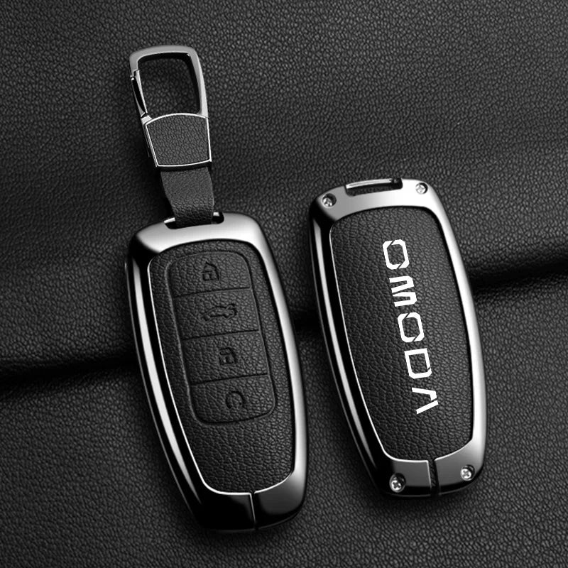 Car Key Case Bag For Chery Omoda 5 C5 Tigo 7 8 Pro Max Tigo 7 8 Plus Keychain Protective Cover Smart Remote Key Protection Shell