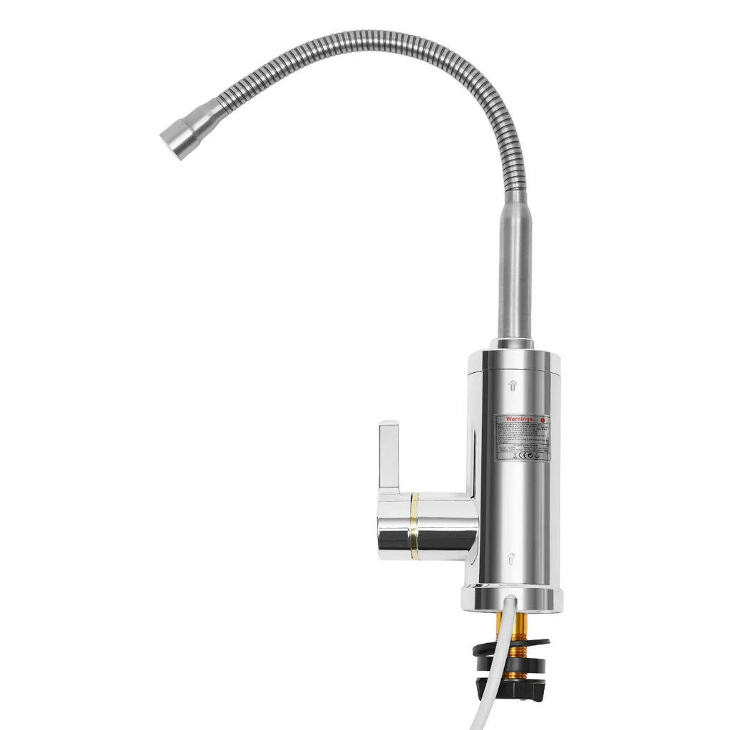 Electric Hot Cold Mixer Tap 3000W Instant Heating Faucet 360 Degree Rotation Tankless Water Heater Digital for Kitchen Bathroom