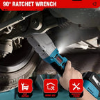 ONEVAN Brushless 1/2'' Electric Ratchet Wrench 1000NM 4800RPM Removal Screw Nut Car Repair Power Tool For Makita 18V Battery Pin