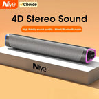Laptop & PC Bluetooth Speaker Bar - Wired Subwoofer