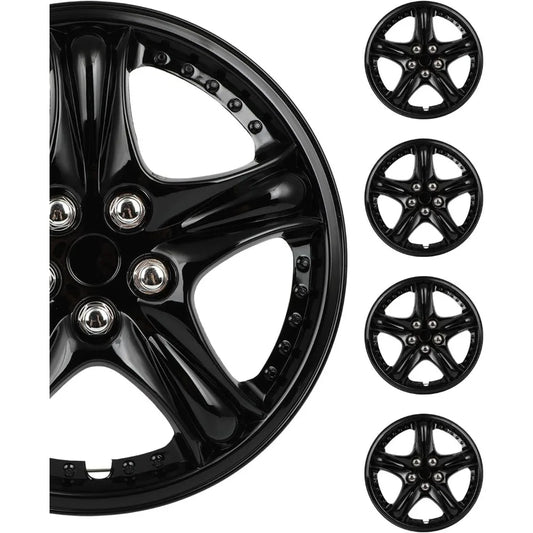 Hubcap Auto Tire Replacement Exterior Cap OEM Steel Wheel Hubcaps Wheel Cover Rim 13 Inch Hub Caps Universal Set of 4 PP