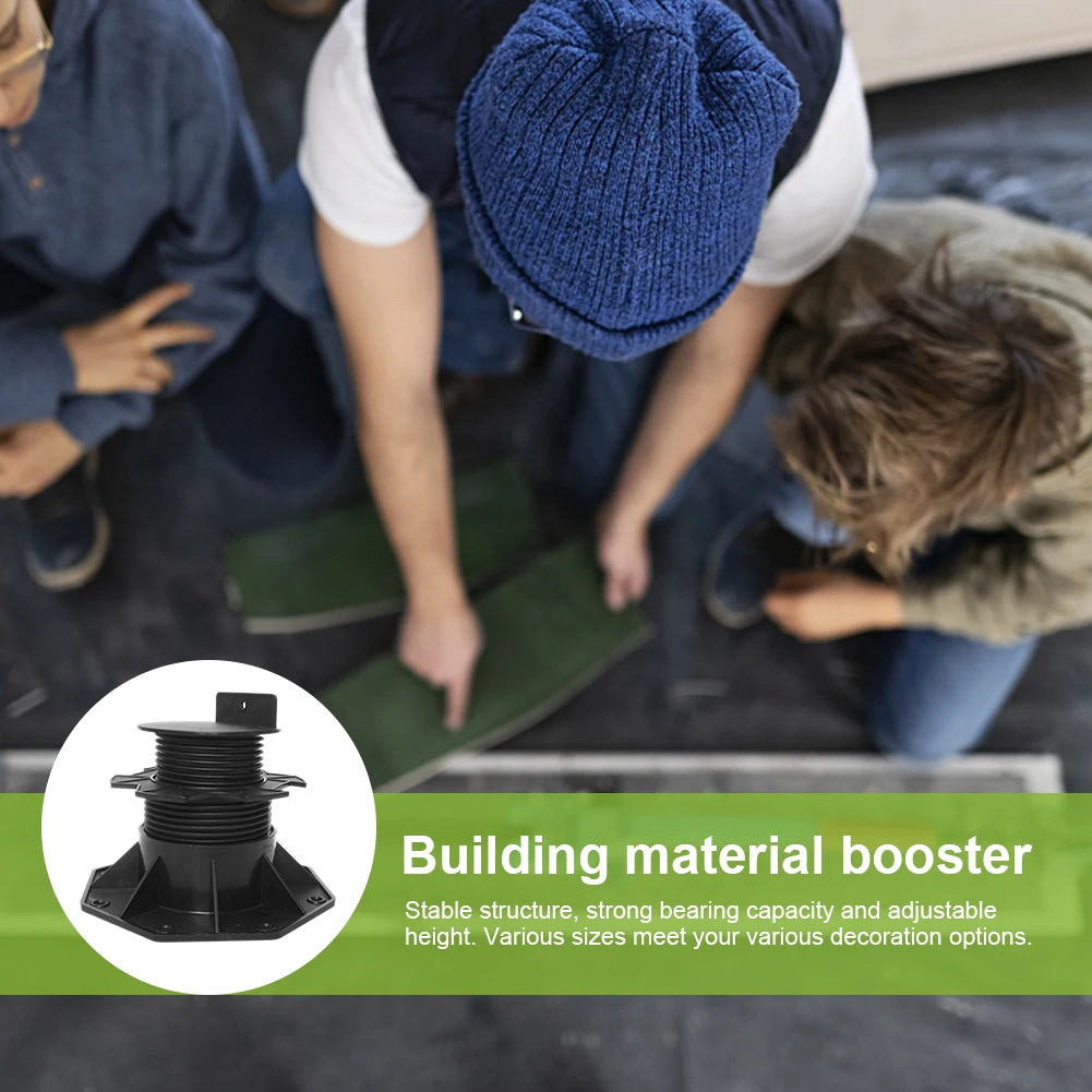 Bearing Decking Board Height Adjustable Adjustable Pedestal Suitable for Aluminium WPC Wood Pedestal Bearing