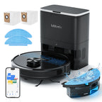 Lubluelu SL60 Plus Robot Vacuum Self Emptying, Hands-free Up To 60 Days, 4000pa Robot Vacuum And Mop Combo 3 In 1 Robotic Vacuum