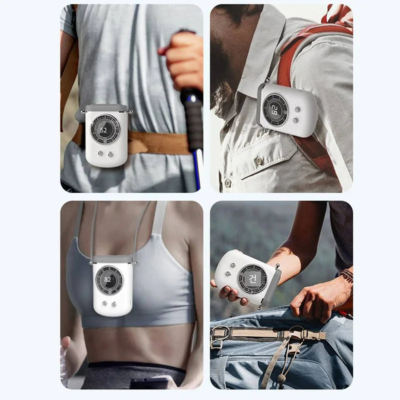 Xiaomi Neck Hanging Fan Portable Cooling Air Conditioner Lazy Fan Sile