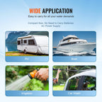 VEVOR RV Water Pressure Diaphragm Pump 3.3GPM / 3.5GPM / 5.5GPM Adjustable Self Priming Sprayer Pump for Camper Marine Boat Lawn